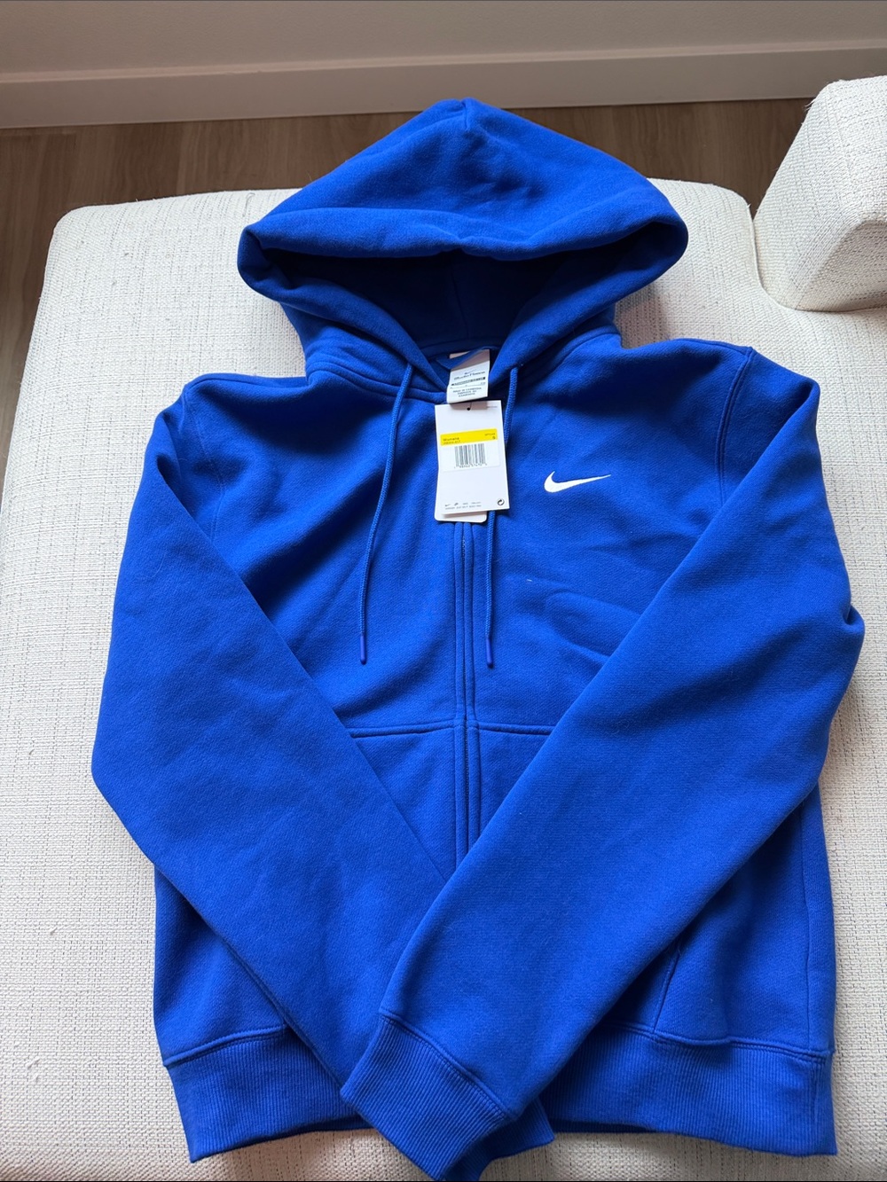 Nike Royal Blue Full-Zip Hoodie